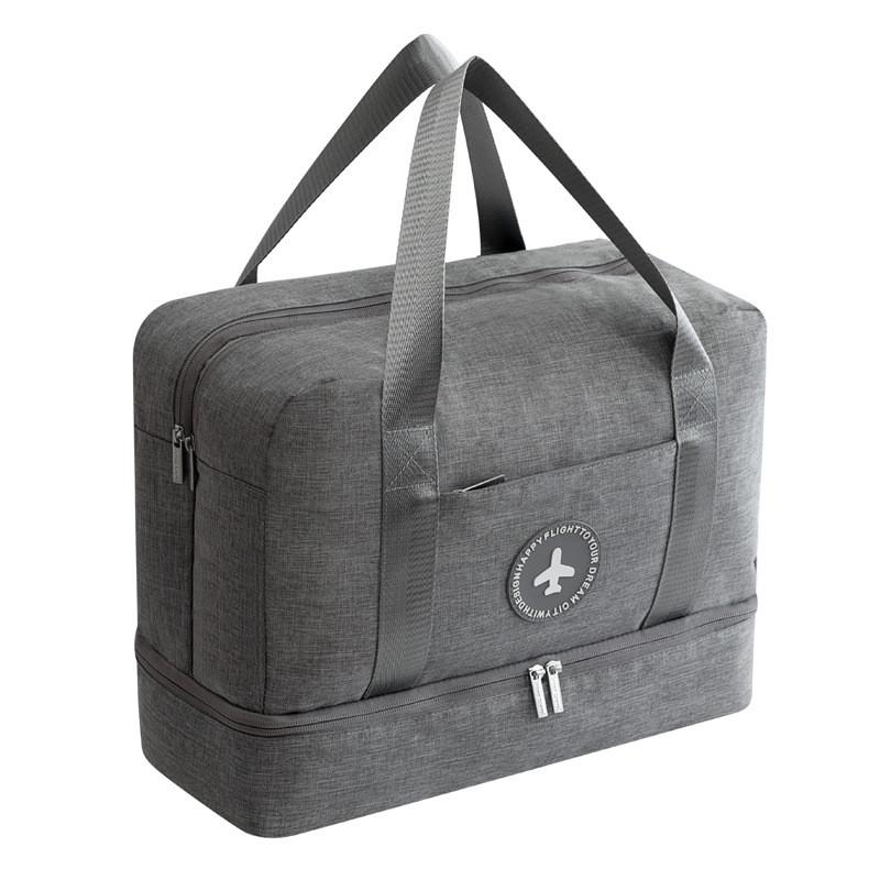 Multipurpose Travel Bag In Oxford Material For Shoes And Dirty Clothes Storage