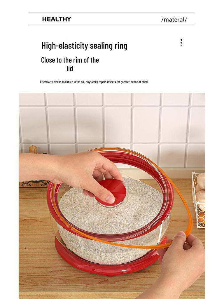 2026 Insect & Moisture-Proof Sealed Rice & Flour Storage Bin