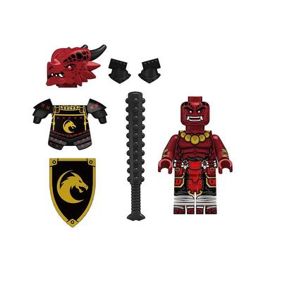 Vintage Warrior Building Blocks Minifigures Children's Toys