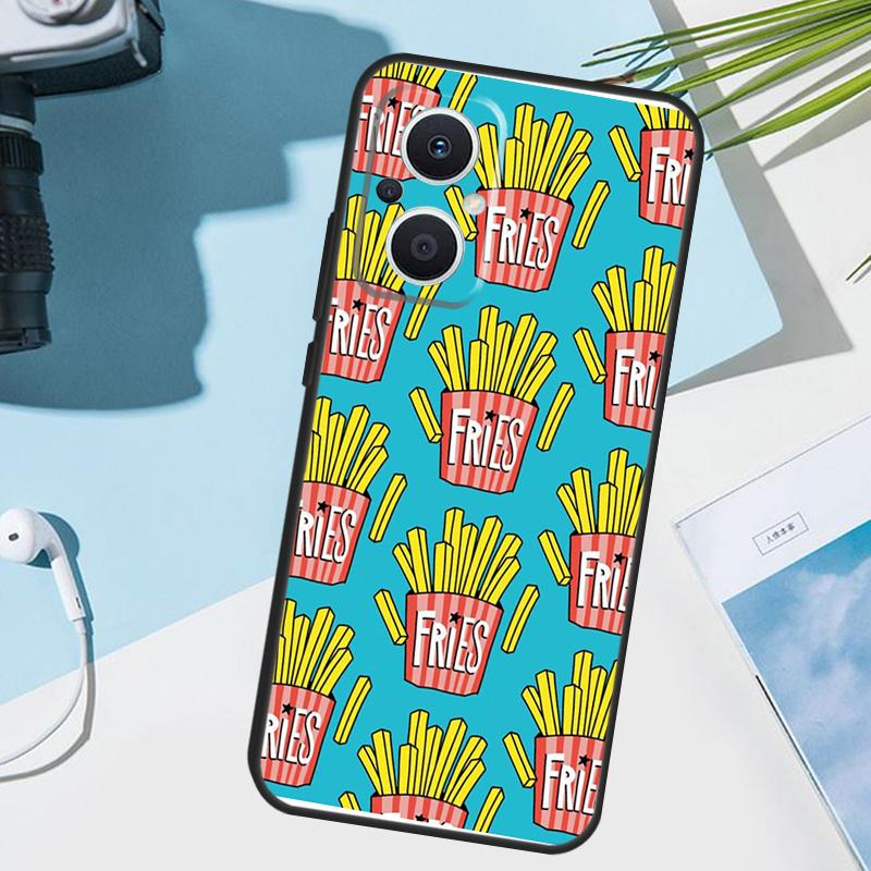 French Fries Before Guys Cover For OPPO Reno 12F 11F 13F 14F 8T 7 8 Lite 10 11 12 13 14 OPPO Find X9 X8 X6 X5 Pro Case