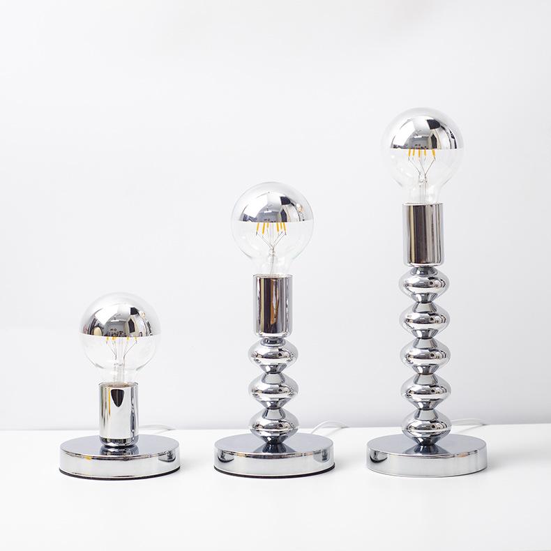 Retro Nordic LED Desk Lamp for Bedroom Bedside Bar Korean Ins Style Table Lamps  Decor Vintage Night Light Plug in Bauhaus Lamps