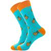 New INS beer corn men's and women's socks watermelon  dog sushi tide socks  dog socks comfortable breathable socks