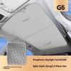 For XPENG G6 2026 2025 2027 Sunroof Sunshade Roof Sun Shade Curtain UV Protection Heat Insulation Cover Car Interior Accessories