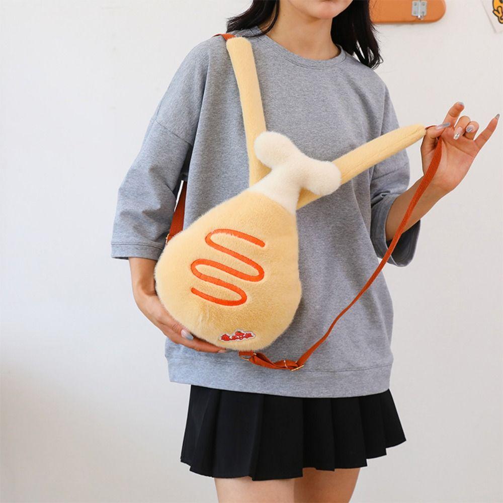 

Large Capacity Chicken Leg Backpack Fashion Anime School Bag Kids Birthday Gift Chicken Leg