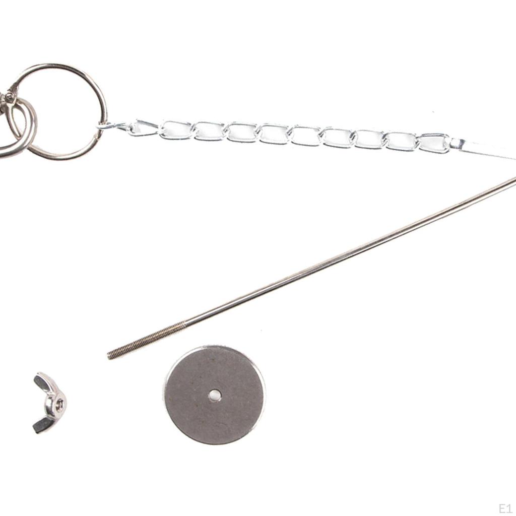 Chain Chicken Toys Fruit Rack Sturdy Hanging Feeder Veggies Skewer for Entertainment