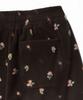 TTUDEMENT Rose Fleece Pants_Brown