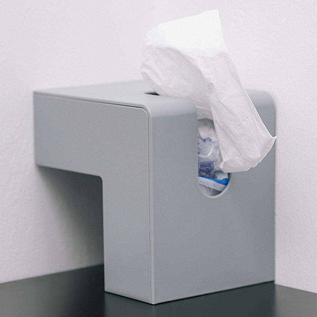 Nordic Style Plastic Tissue Box Holder Personality Simplicity Tissue Storage Box for Restaurant