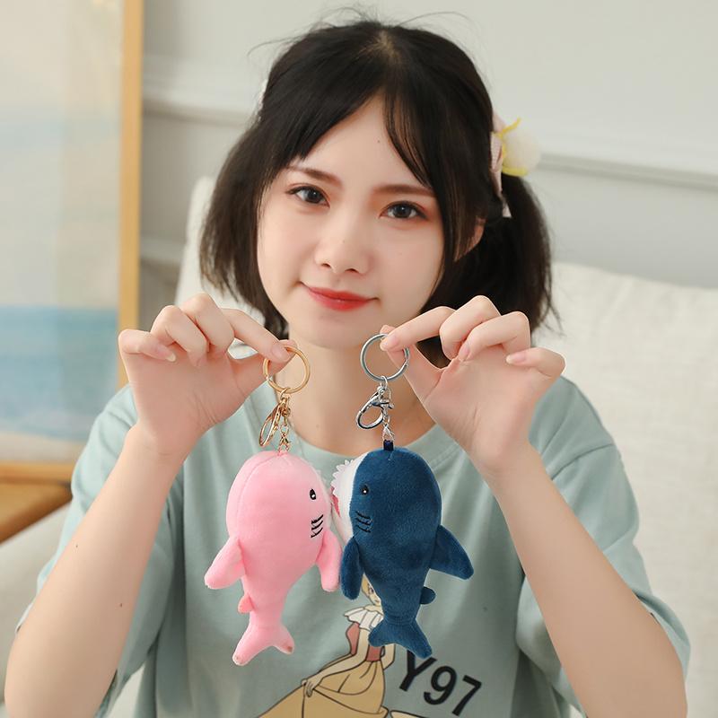 15-100cm Shark Stuffed Romantic Colorful Animal Soft and Cute Plush Toy Accompanying Kids to Sleep Gift interior Decoration