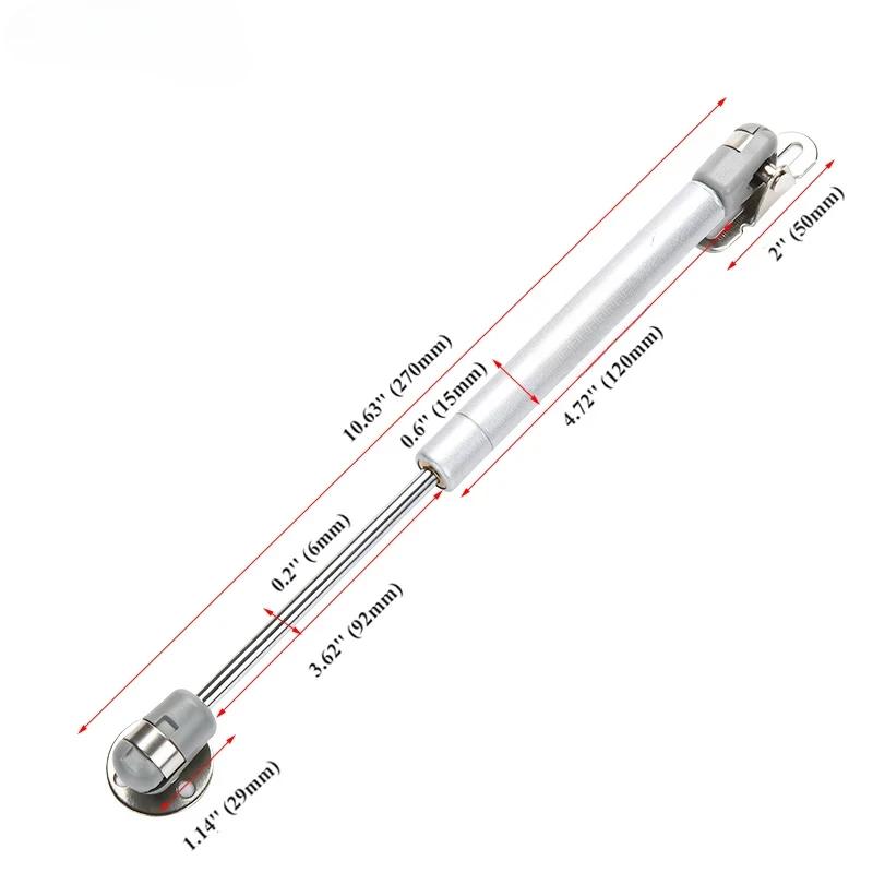 4PCS Cabinet Door Gas Spring Hinges 6-15KG Kitchen Cupboard Hydraulic Hinge Strut Lid Support Box Furniture Hardware