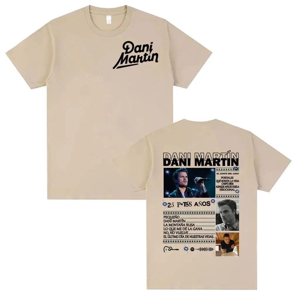

Y2k Top Dani Martin Ptos Anos Graphic Tshirts Fashion Classic Trend Tee Shirt Man High Quality Oversized Print Cotton T Shirts 4XL