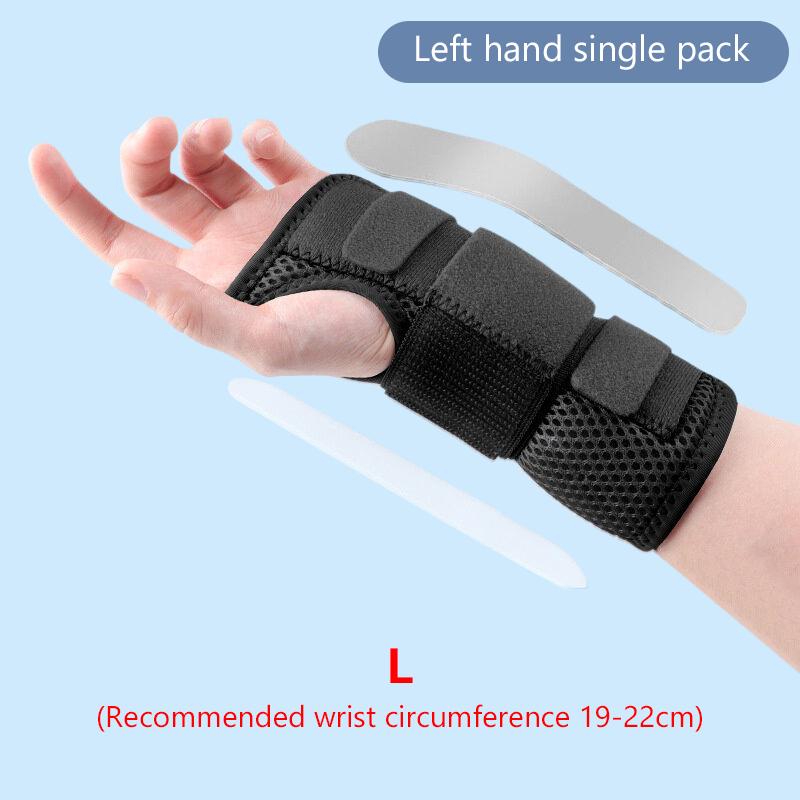 Karpaltunnelsyndrom Andningsbart Handledsstöd Justerbart Handledskompressionslindning För Artrit Handledsstukning Tendinit Smärtlindring