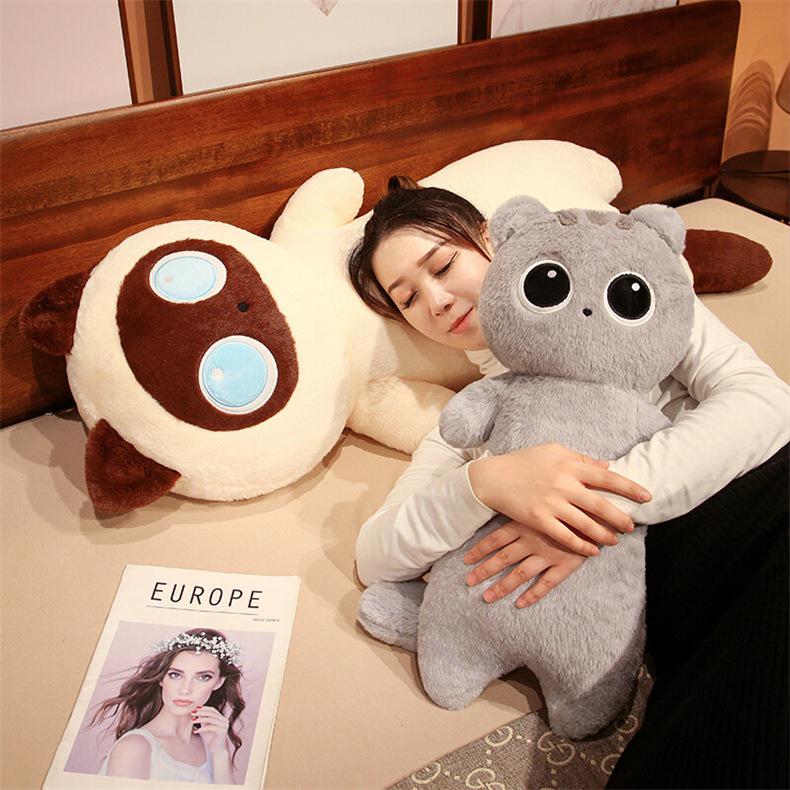 Japanese Fat Cat Plush Pillow Doll - Children's Comfort & Sleeping Pillow, Women’s Plush Toy