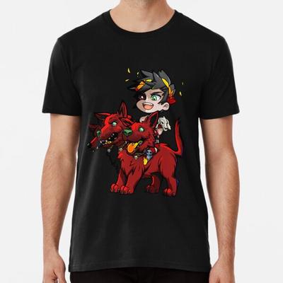 Hades - Zagreus and Cerberus טי שירט פרימיום S עד 5XL מיוצר באוסטרליה/ארה"ב טי שירט