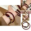 Unique New Chinese Style Coconut Shell Pixiu Bead Bracelet For Women Handcrafted