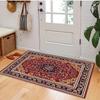 VIKAMA Luxury Moroccan Boho Rug, Non-Shedding Non-Slip Bedroom Living Room Carpet,Fade Resistant,Hallway Long Carpet Home Decor