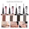 Microblading Liquid Eyebrow Tint 4 Tip Brow Tattoo Pen 5 Colors Makeup Paint Eyebrow Liner Pencil