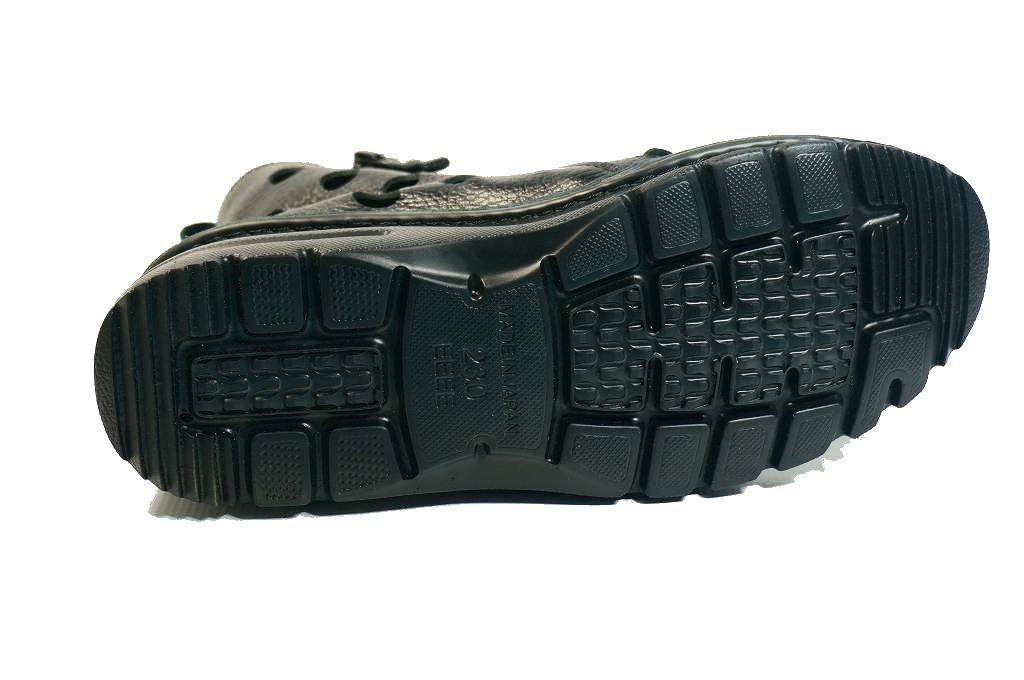 Spring Short Made In Zippered Genuine Leather [Yuriko Matsumoto] Boots, Boots, Japan, Corsage, Flower, Double-sided Boots, (black,