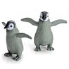11Pcs/Set Animal Model Realistic Cognitive Education PVC Great Penguin Simulation Animal Model Birthday Gift