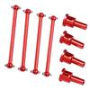 4pcs Metal Dog Bone Differential Joint Cups Set for   A959 A949 A969 A979 1Celsius18 RC Car Parts
