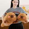 Soft Capybara Plush Doll Pillow Capybara Stuffed Doll Capybara Plush Toy  Room Decoration