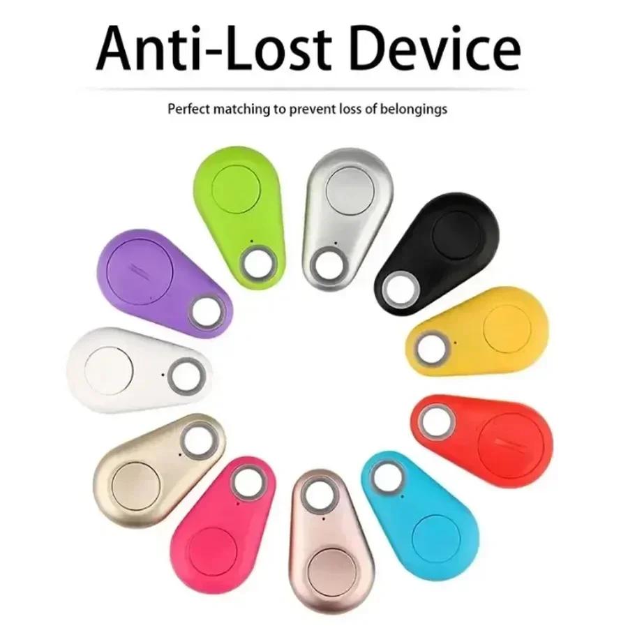 GPS Tracker Mini Fashion Smart Pets Anti Lost Alarm Wireless Child Bag Wallet Key Finder Locator Reminder Selfie Shutter Control