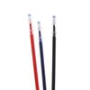 10 stuks 0,38 mm Gelinkt Balpen Vulling Zwart Blauw Rood Kantoorartikel