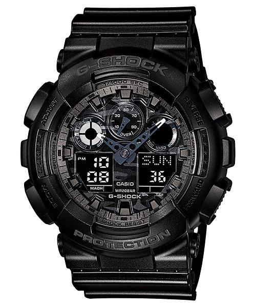 

Casio Men s Resin 200M Water Resistant Digital Shock Resistant Quartz Watch GA-100CF-1A чёрный
