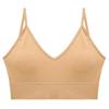 Seamless Deep V Large Size Base Sling Vest Female Sexy Beauty Back Anti-light Tube Top, Chest Wrap and Seamless Versatile Underwear
