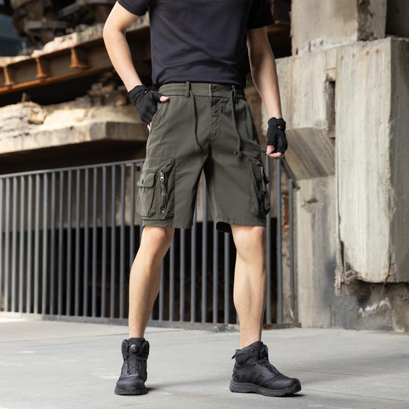 

Men s Overalls Pants Men s Loose Casual Shorts 30 армия зеленый