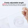 Adjustable Tracheal Cannula Throat Curtain Tracheostomy Tube Wind Cap Dust Cover for Patient Care Nursing White Black Nude