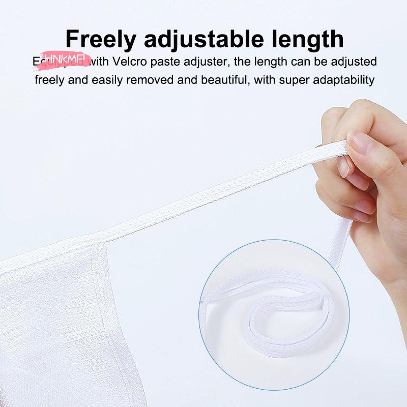 Adjustable Tracheal Cannula Throat Curtain Tracheostomy Tube Wind Cap Dust Cover for Patient Care Nursing White Black Nude