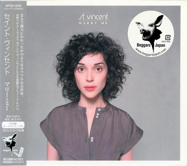 

CD ST. VINCENT - Marry Me WPCB10036PROMO Beggars Banquet 2007 Japan ObiRock Used