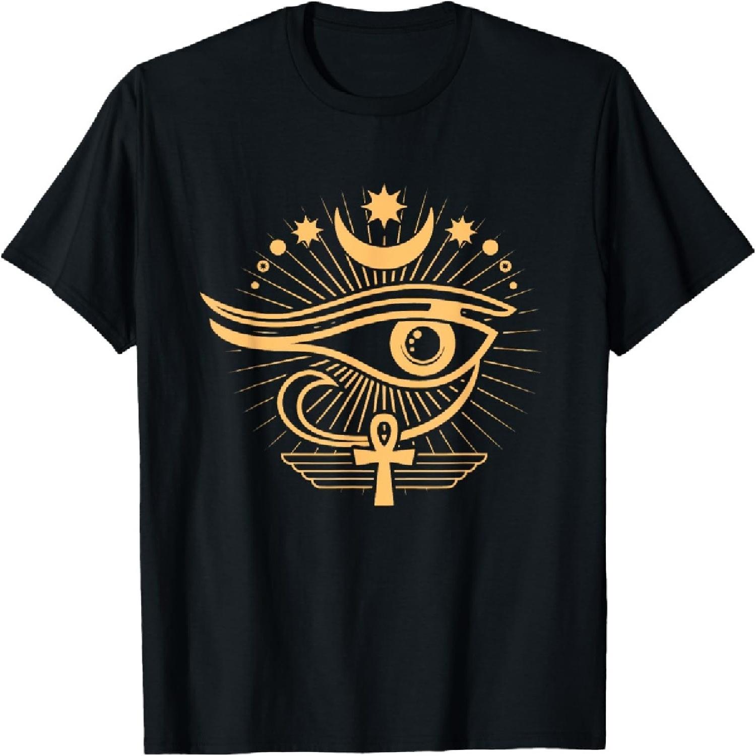 Eye Of Horus Egyptian Mythology Ancient Egypt T-Shirt S