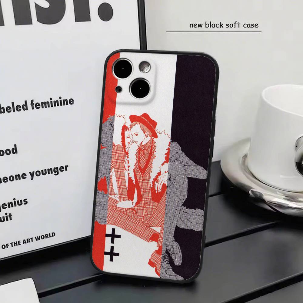 Retro Anime P-paradise Kiss Phone Case Silicone Soft For IPhone 17 Air 16 15 14 13 12 11 Plus Pro Max Plus