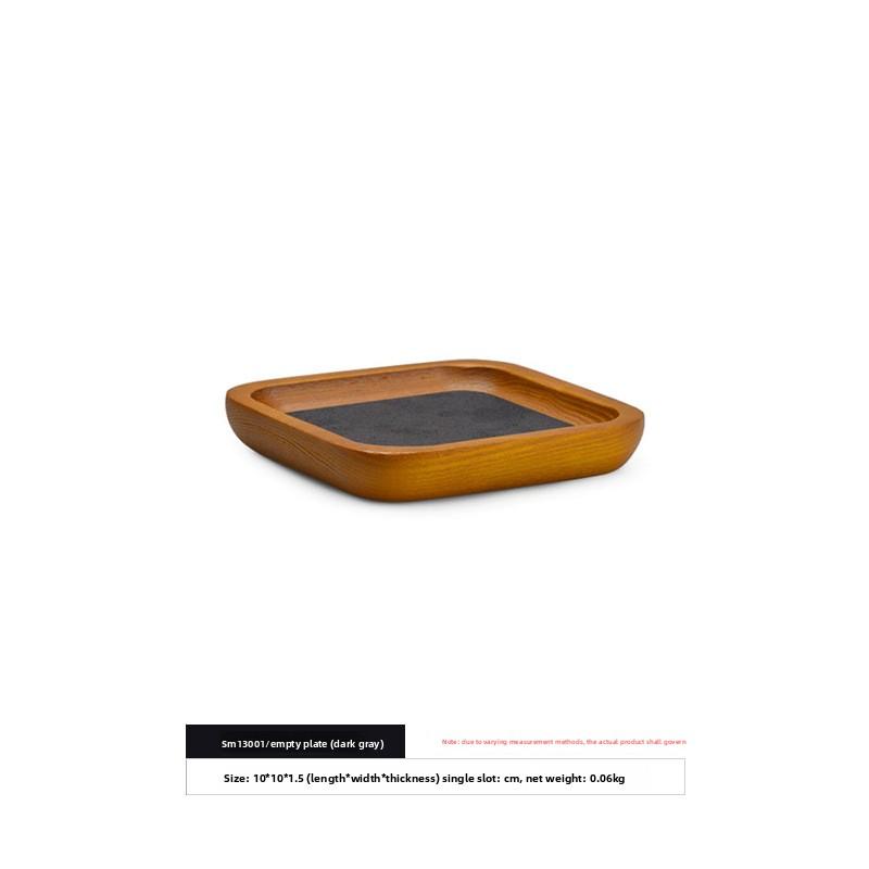 Solid Wood Jewelry Display Tray for Rings, Earrings, Necklaces & Bracelets Showcase