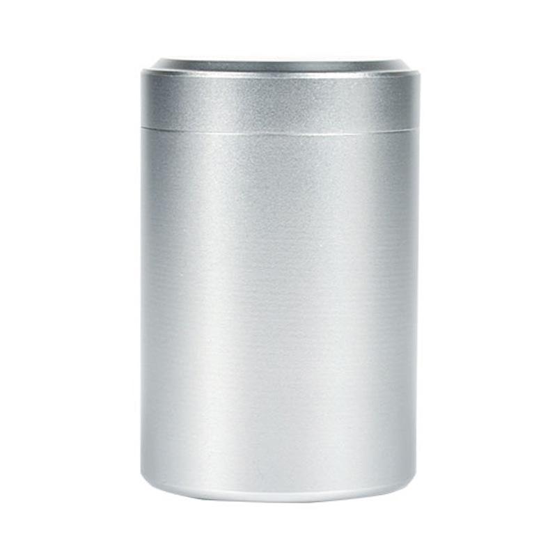 Mini Aluminum Alloy Sealed Tea Can - Compact Metal Storage for Loose Leaf Tea
