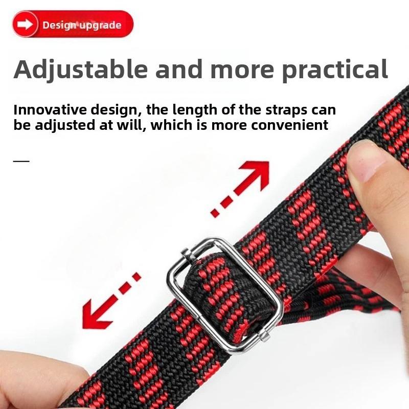 1M/2M/3M Motorcycle Elastic Rubber Luggage Rope with Cord Hooks Bike Roof Rack Strap Auto Fixed Band Tie Car Accessories