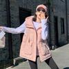 European and Korean Down Cotton Vest Women's Autumn and Winter New Medium and Long Outer Wear Loose Large Size 0kg Versatile Sleeveless Hanger