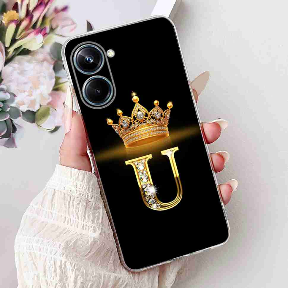For Realme 10 Pro Case Cute Couple Letters Cover Shockproof Phone Case For Realme 10 Realme10 Pro 5G Soft Silicone Fundas