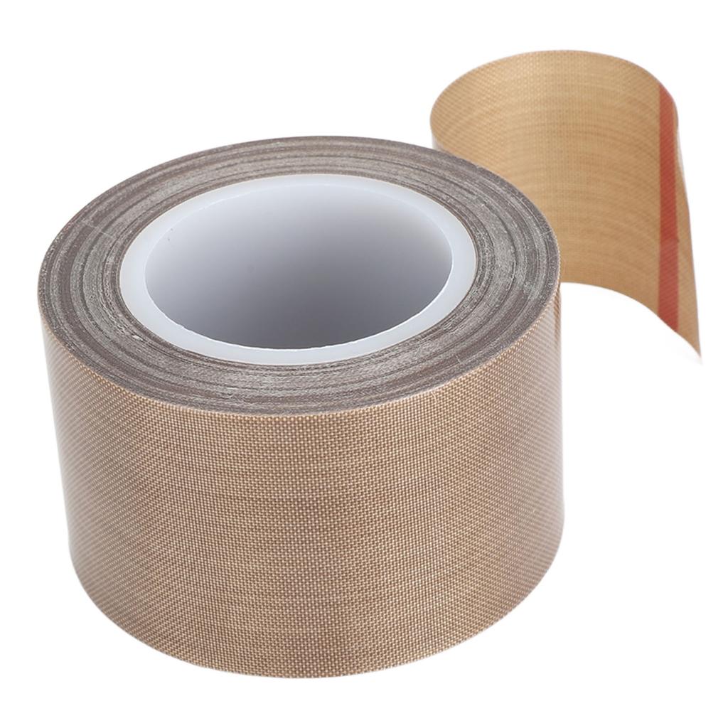 Bandă PTFE din pânză de sticlă Izolație Temperatură înaltă Bandă adezivă PTFE pentru Sigilator cu vacuum Sigilator cu impuls 32,8ft