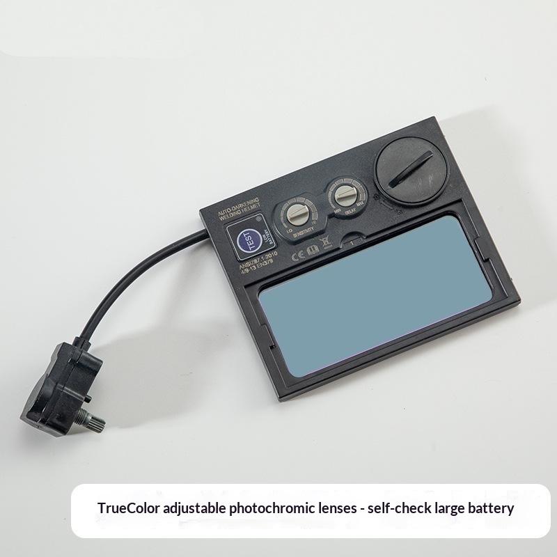 Filtro Auto Oscurante Solare Casco da Saldatura Saldatore Lente per Saldatura Occhi Per Macchina Saldatrice Strumenti di Saldatura Protezione Occhi
