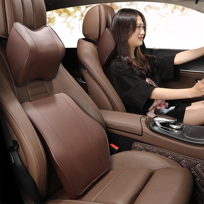 Autosedačka Hlavová opěrka Masáž Auto Polštář Prostor Paměť Krk Opěrka hlavy Potah do auta Polštář pro auto Opěrka hlavy Sedadla