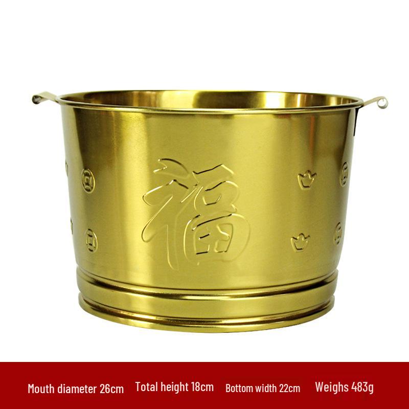 Stainless Steel Paper Burning Basin - Fire Pit and Incinerator Bucket