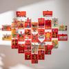 2026 Spring Festival New Year Decoration: 30-Piece Festive Photo Background & Wall Sticker Set
