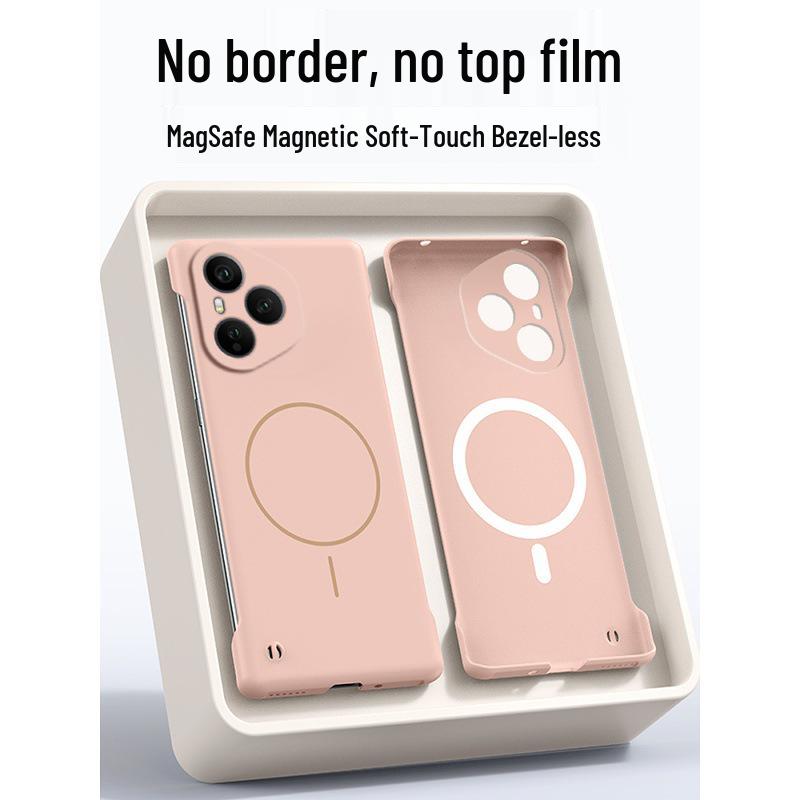 Husă Magnetică Ultra-Subțire Seria Huawei Honor 300/400 pentru Bărbați și Femei - Anti-Cădere, Design Fără Ramă