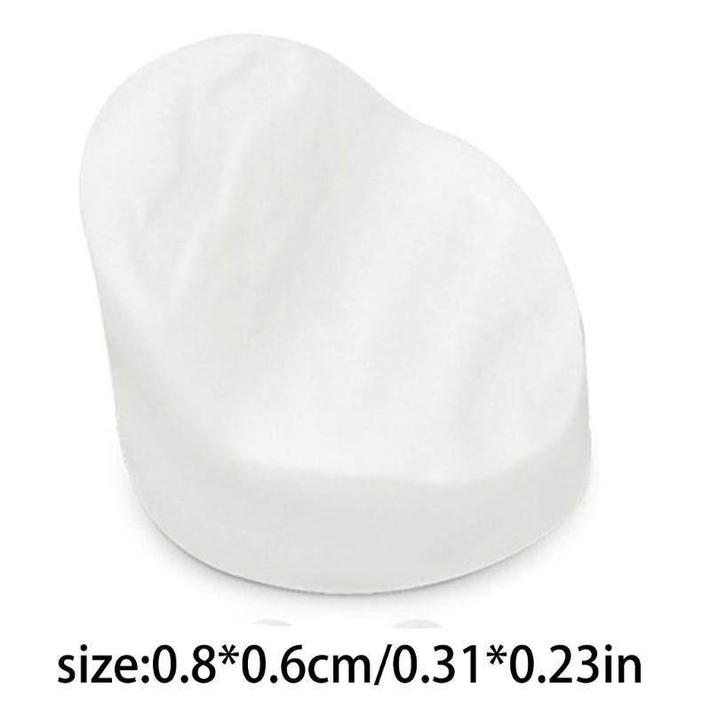 50lots Silicone Hole Covers Flush Entry Door Frame Plugs for Door Frame Repairs and Hardwares Projects