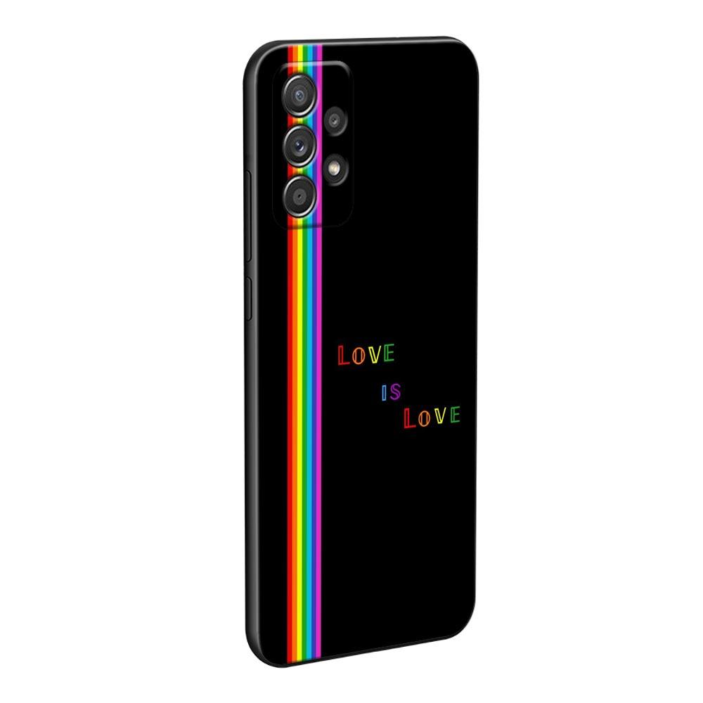 Gay Pride Flag Lesbians LGBT Rainbow Cases For Samsung Galaxy A52 Funda A54 A13 A52s A53 A72 A73 A33 A23 A32 A51 A71 Soft Covers