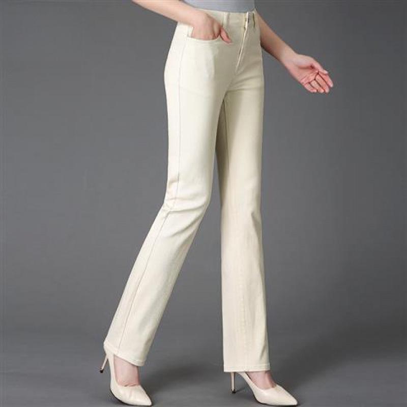 

Apricot Jeans Women s Plus Size High Waist Velvet Straight Leg Pants - 2025 Autumn/Winter Collection 36 (180-190 lbs)