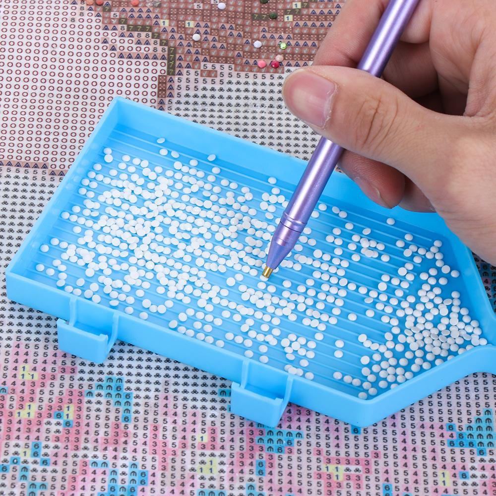 Painting Large Capacity Diamond Painting Accessories Diamond Painting Drill Plate Plastic Tray