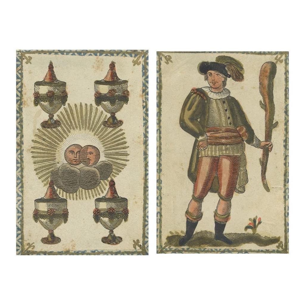 Kancharo Tarot Cards 40 Pieces Tarot Fortune Telling Italian Fortune Japanese Tarot Cards Basic Instructions Pouch Included [Traditional Cards] &